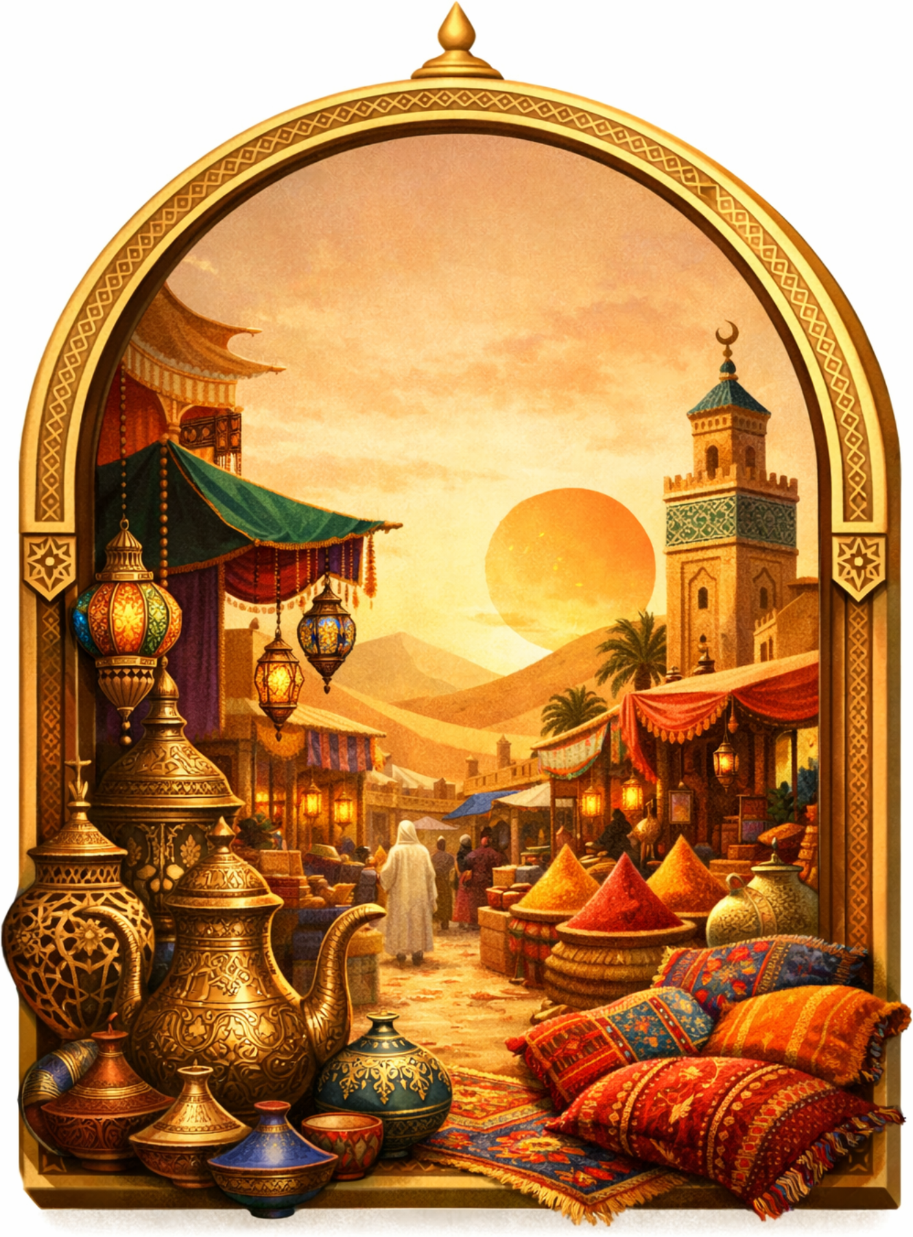 Navigating the Souk app artwork